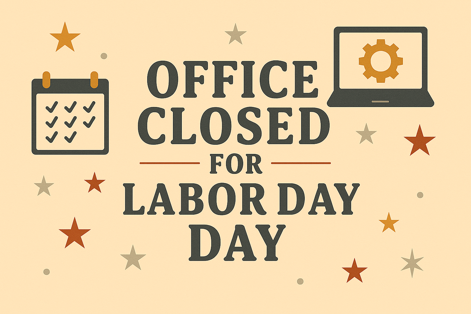Office Closed for Labor Day Image