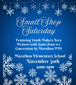 Small Shop Saturday Flyer