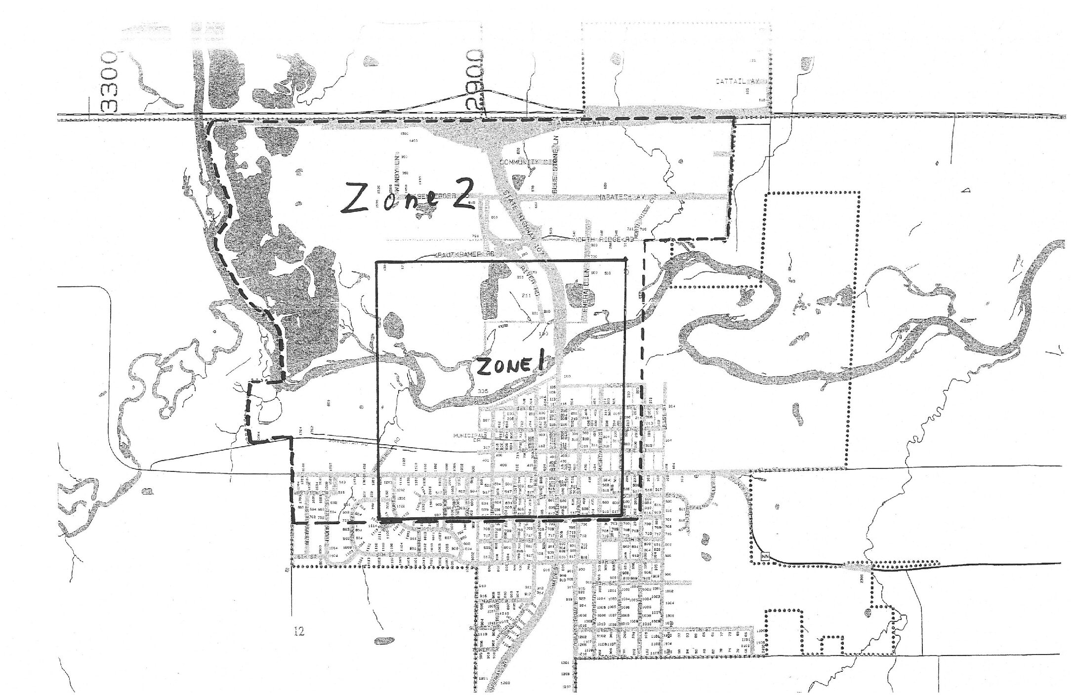 Title 13 – Wellhead Protection Zone Map