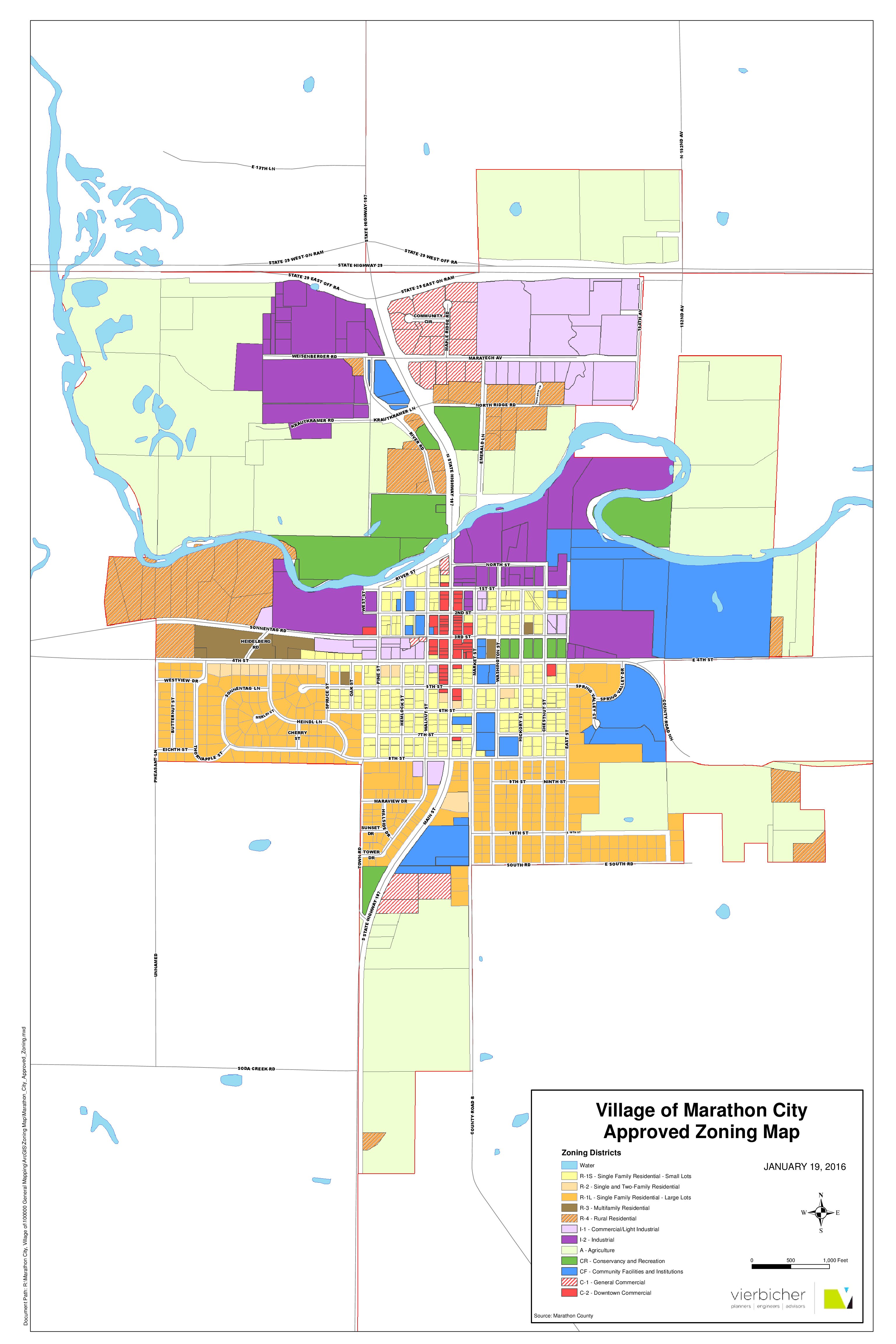 Title 13 – Zoning Map