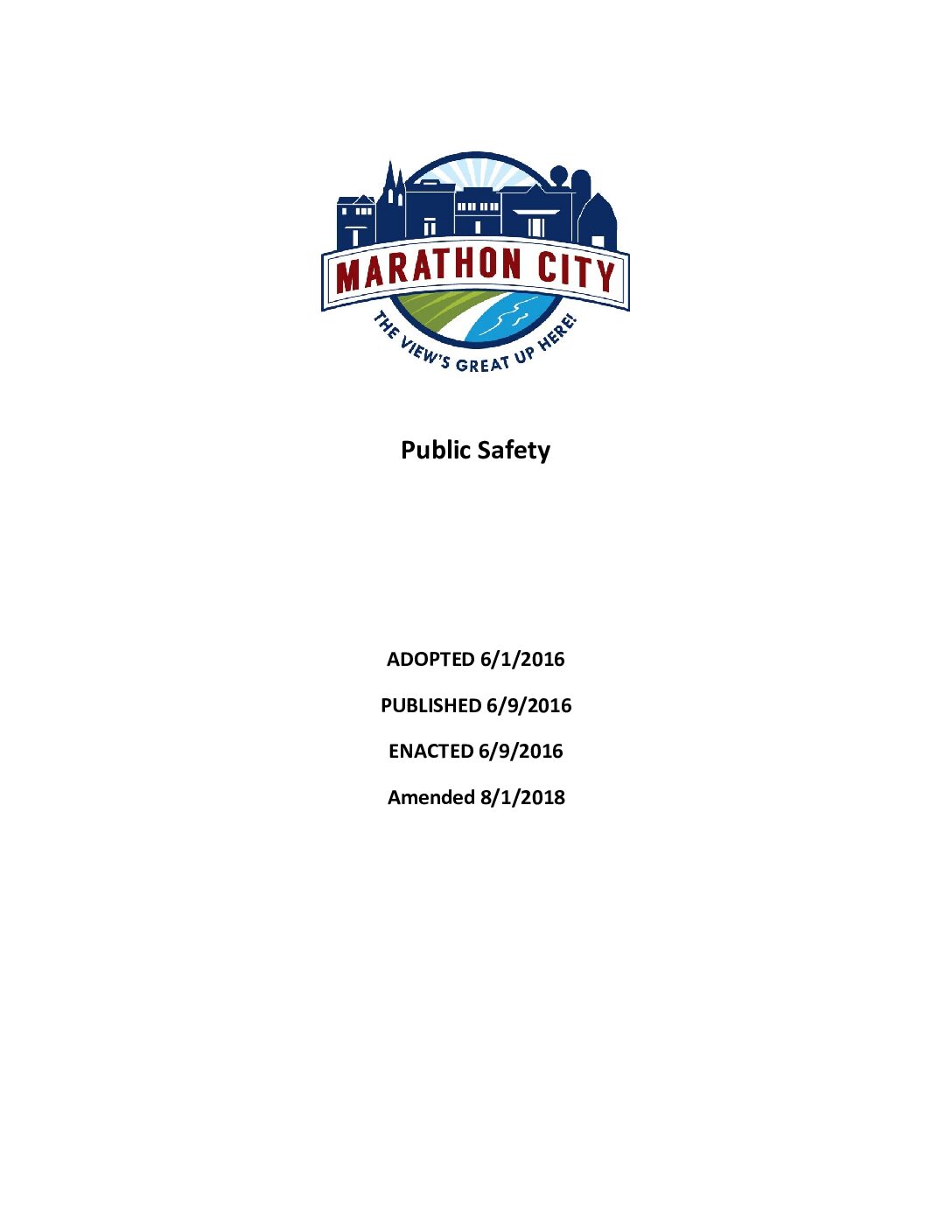 Title 05 – Public Safety