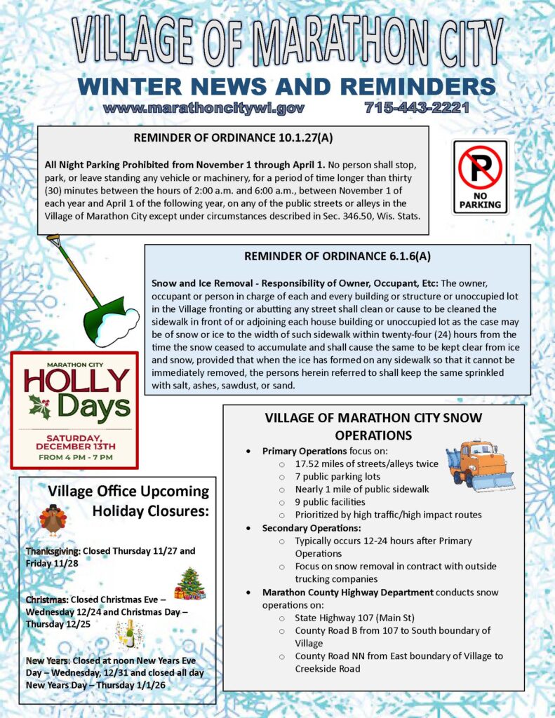 WINTER 2025 NEWSLETTER