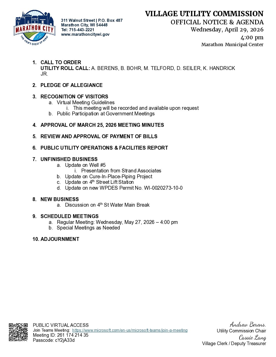Utility Packet 04.29.2026