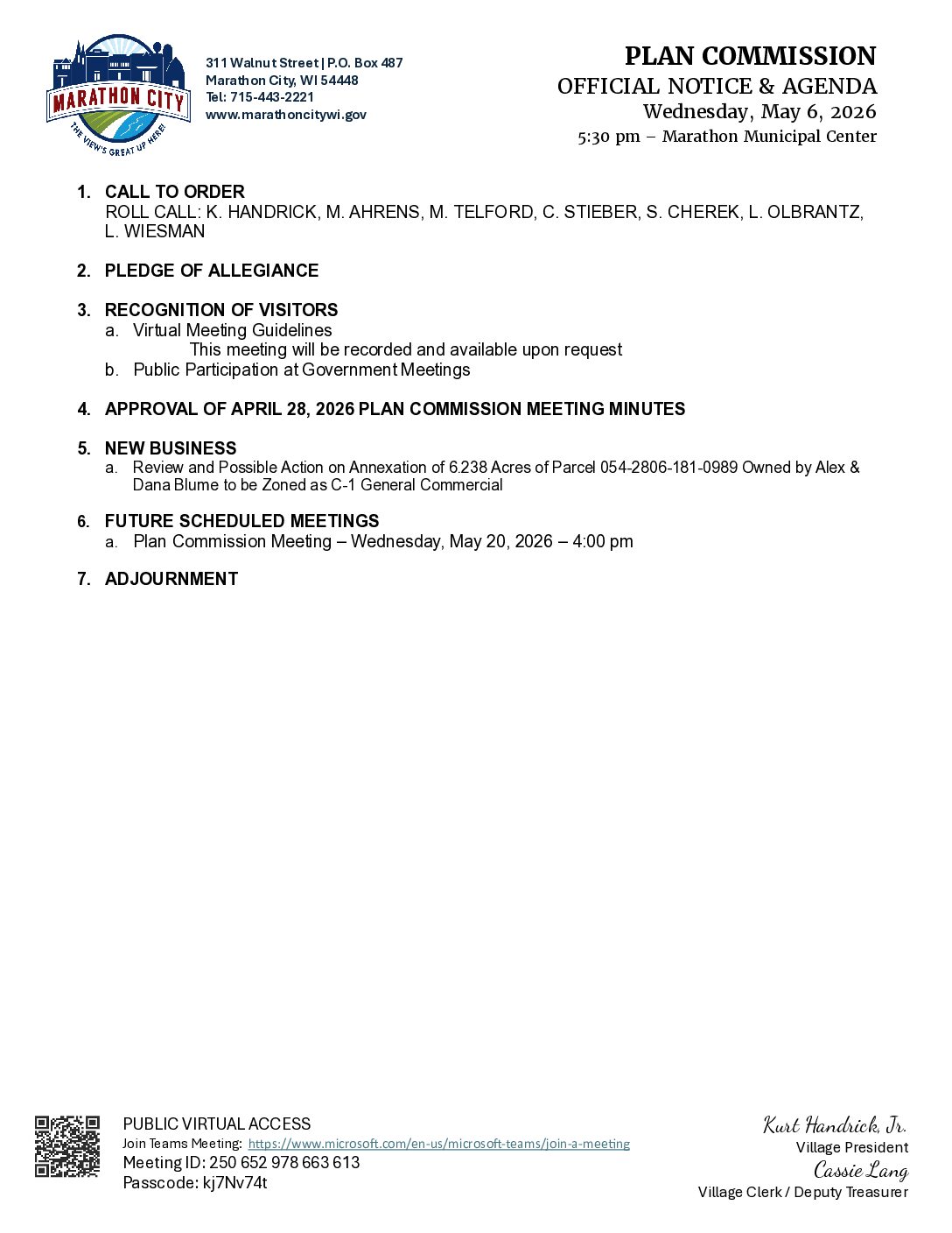 Plan Commission Packet 05.06.2026
