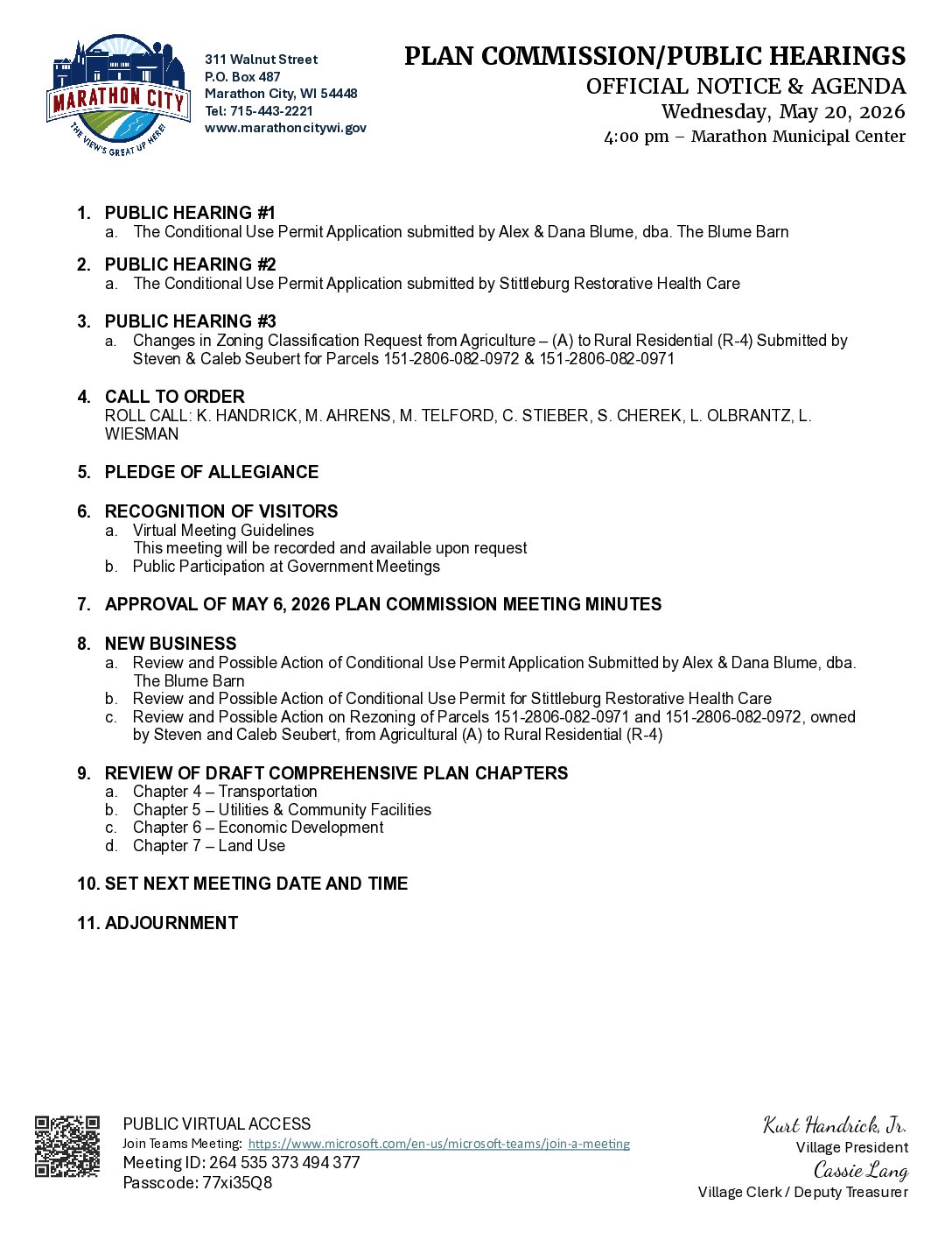 Plan Commission Packet 05.20.2026