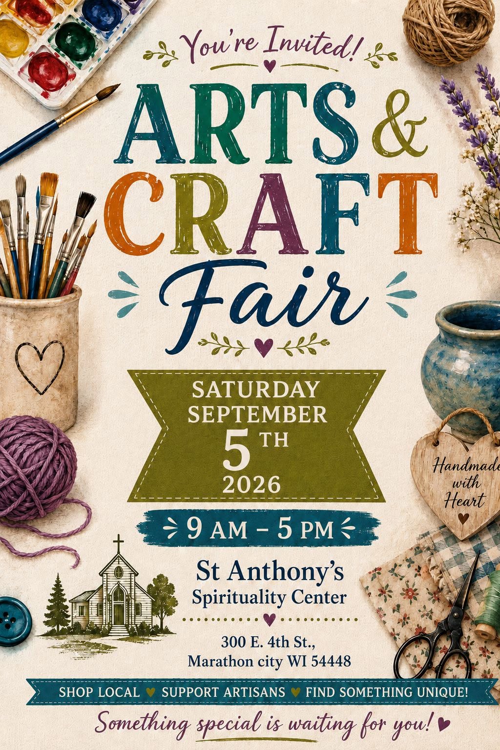 Arts & Craft Fair Flyer Arts & Craft Fair Flyer