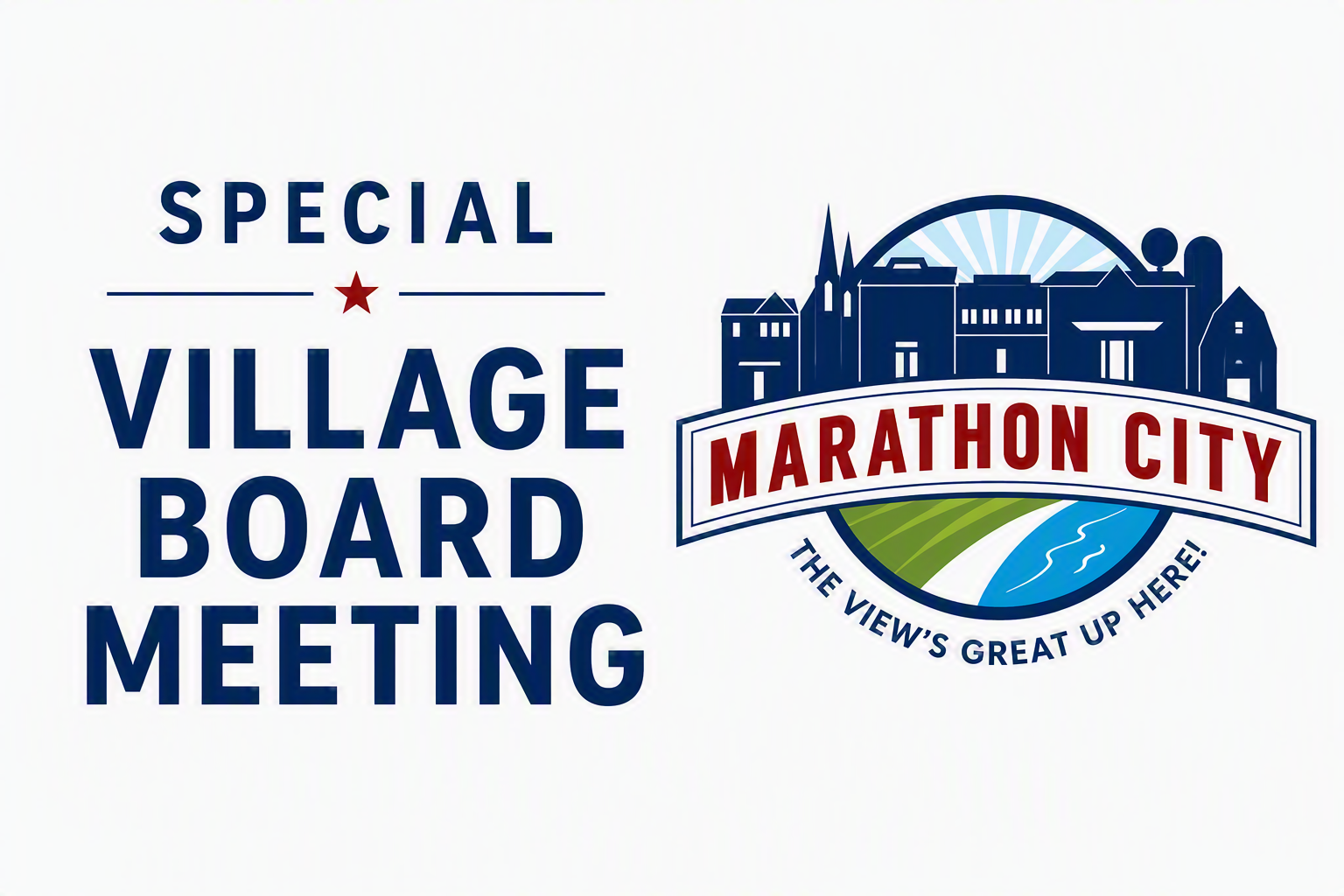 Special Village Board Meeting Image